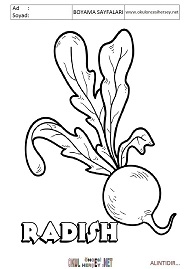 ingilizce boyama sayfaları